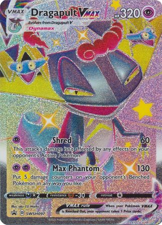 Pokemon Sw&Sh Promo - Dragapult VMAX - SWSH097 - Shiny Promo