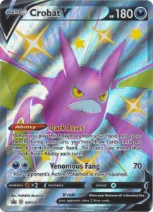 Pokemon Sw&Sh Promo - Crobat V - SWSH098 - Shiny Promo