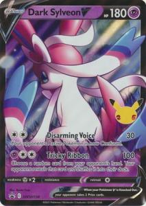 JUMBO Pokemon Sw&Sh Promo – Dark Sylveon V - SWSH134 - JUMBO Promo (Large card)