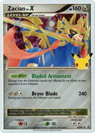 Pokemon Sw&Sh Promo – Zacian LV.X - SWSH135 - Promo