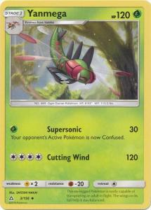 SM Ultra Prism Yanmega 003/156  Uncommon
