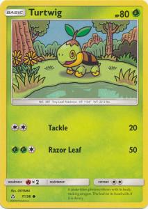 SM Ultra Prism Turtwig 007/156  Common