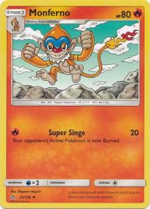 SM Ultra Prism Monferno 022/156  Uncommon