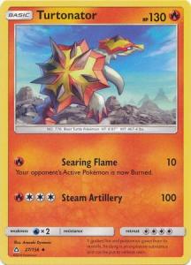 SM Ultra Prism Turtonator 027/156  Uncommon