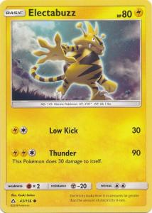 SM Ultra Prism Electabuzz 043/156  Common