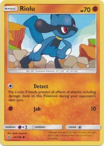 SM Ultra Prism Riolu 066/156  Common