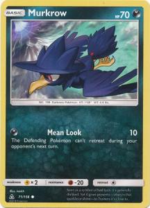 SM Ultra Prism Murkrow 071/156  Common