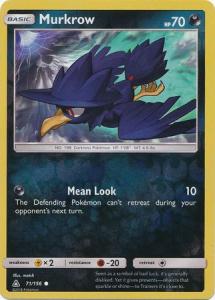 SM Ultra Prism Murkrow 071/156 Reverse Common