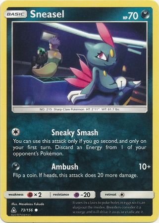 SM Ultra Prism Sneasel 073/156  Common