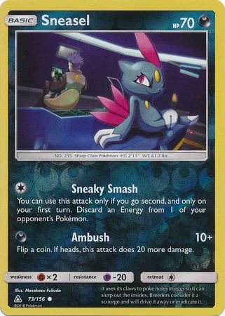 SM Ultra Prism Sneasel 073/156 Reverse Common