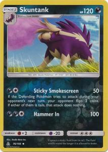 SM Ultra Prism Skuntank 076/156 Reverse Uncommon