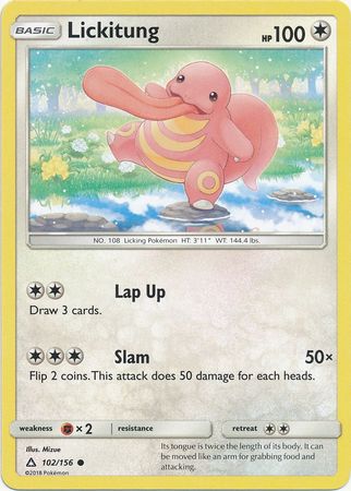 SM Ultra Prism Lickitung 102/156  Common