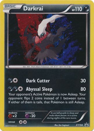 Pokemon XY Promo - Darkrai - XY194 - Holo Promo