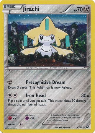 Pokemon XY Promo - Jirachi - XY195 - Holo Promo