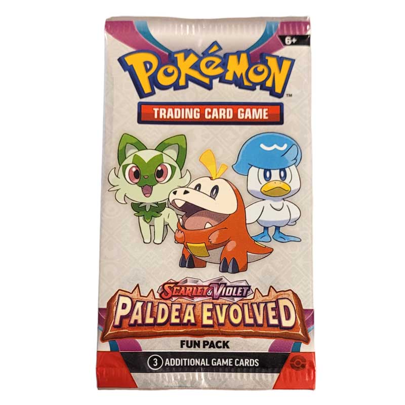 Pokémon, Scarlet & Violet 2: Paldea Evolved, Fun Pack (3 kort)