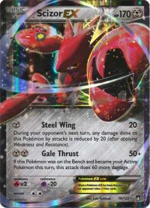 JUMBO, Breakpoint, Scizor EX - 76/122 - Ultra Rare JUMBO (Stort kort)