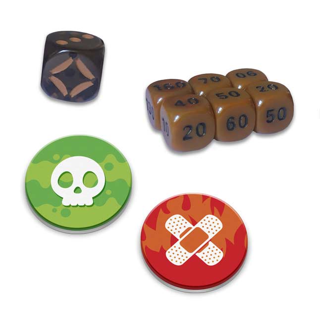 Shining Fates Dice & Markers