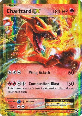 XY12 Evolutions, Charizard EX - 12/108 - Ultra Rare