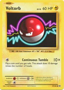 XY12 Evolutions, Voltorb - 39/108 - Common