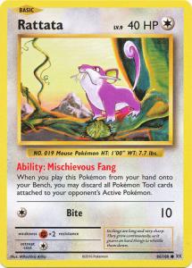 XY12 Evolutions, Rattata - 66/108 - Common