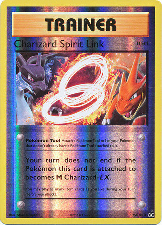 XY12 Evolutions, Charizard Spirit Link - 75/108 - Uncommon Reverse Holo