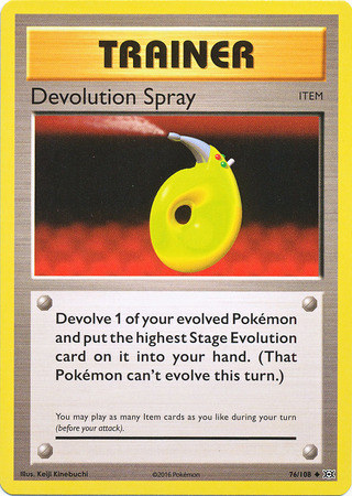 XY12 Evolutions, Devolution Spray - 76/108 - Uncommon