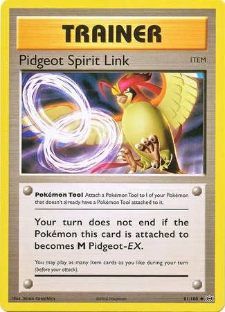XY12 Evolutions, Pidgeot Spirit Link - 81/108 - Uncommon