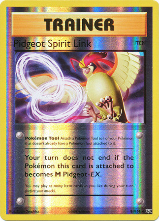 XY12 Evolutions, Pidgeot Spirit Link - 81/108 - Uncommon Reverse Holo