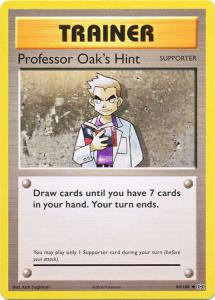 XY12 Evolutions, Professor Oak's Hint - 84/108 - Uncommon