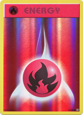 XY12 Evolutions, Fire Energy - 92/108 - Common Reverse Holo