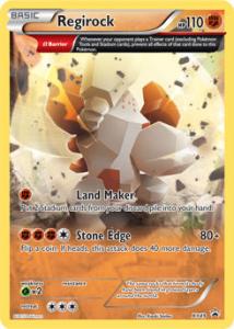 Pokemon, Regirock - XY49 - Holo Promo