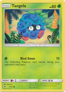 SM Burning Shadows, Tangela - 7/147 - Common