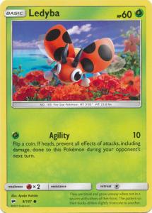 SM Burning Shadows, Ledyba - 9/147 - Common