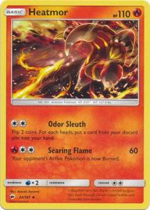 SM Burning Shadows, Heatmor - 24/147 - Uncommon
