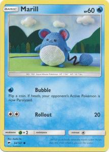 SM Burning Shadows, Marill - 34/147 - Common
