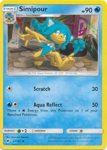 SM Burning Shadows, Simipour - 37/147 - Uncommon