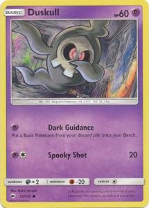 SM Burning Shadows, Duskull - 51/147 - Common