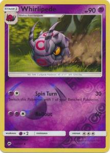 SM Burning Shadows, Whirlipede - 57/147 - Uncommon - Reverse Holo