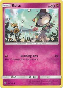 SM Burning Shadows, Ralts - 91/147 - Common
