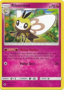 SM Burning Shadows, Ribombee - 96/147 - Uncommon
