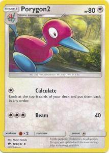 SM Burning Shadows, Porygon2 - 104/147 - Uncommon