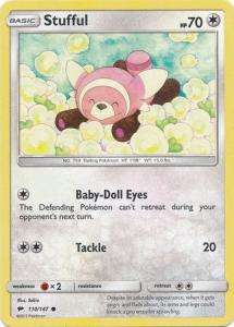 SM Burning Shadows, Stufful - 110/147 - Common