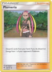 SM Burning Shadows, Plumeria - 120/147 - Uncommon