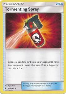 SM Burning Shadows, Tormenting Spray - 125/147 - Uncommon