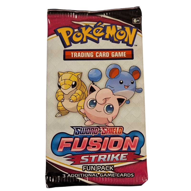 Pokémon, Sword & Shield 8: Fusion Strike, Fun Pack (3 kort)