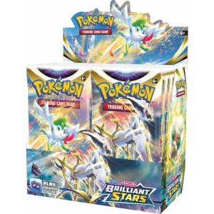 FÖRHANDSVISNING: Pokémon, Sword & Shield 9: Brilliant Stars, Display / Booster Box (Börjar säljas när mer info finns)