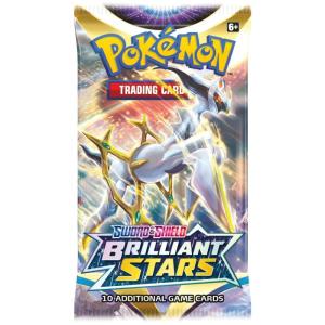 Pokémon, Sword & Shield 9: Brilliant Stars, 1 Booster