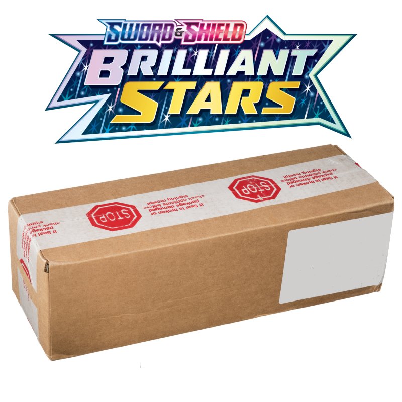 Pokémon, Sword & Shield 9: Brilliant Stars, Sealed Case (6 booster boxes)