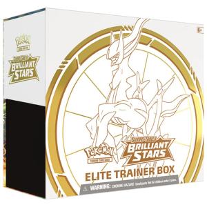 FÖRHANDSVISNING: Pokémon, Sword & Shield 9: Brilliant Stars, Elite Trainer Box (Börjar säljas när mer info finns)