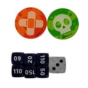 Pokémon, Build & Battle Stadium Dice & Markers